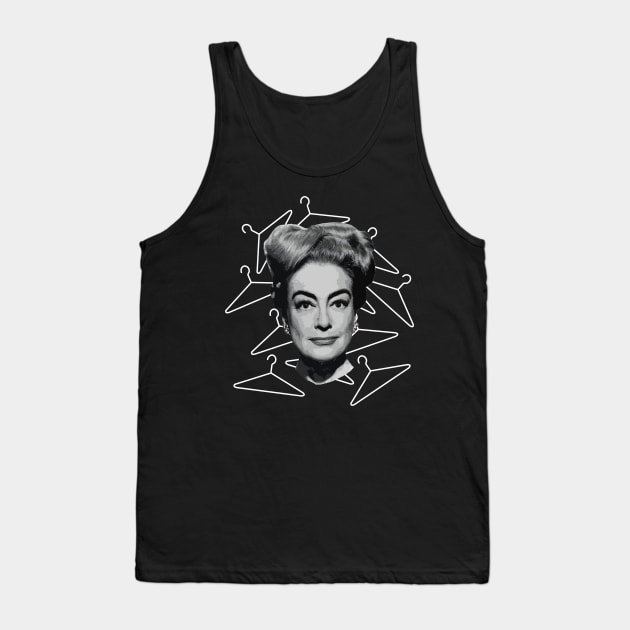 no wire hangers - joan crawford Tank Top by Nashida Said